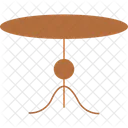 Dining Table Interior Furniture Icon