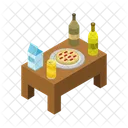 Kitchen Table Kitchen Table Icon