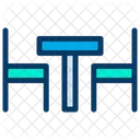 Dinner Dinner Table Chair Icon