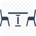 Dining Table Furniture Restaurant Table Icon