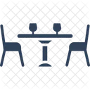 Dining Table Furniture Restaurant Table Icon