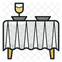 Dining Table Furniture Restaurant Table Icon