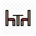 Table Dining Chair Icon