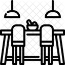 Chairs Dining Table Table Icon