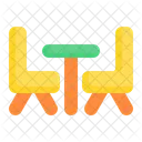 Dining Table Dining Room Furniture Icon