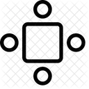 Dining Table Set Icon