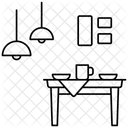 Dining Table Icon