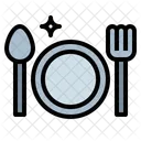 Dinner Cutlery Dish Icon