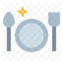 Dinner Cutlery Dish Icon