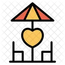Heart Love Restaurant Icon