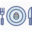 Egg Meal Easter Icon