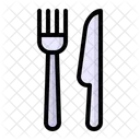 Dinner Fork Knife Icon