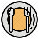 Dish Plate Spoon Icon