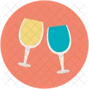 Dinner Date Drink Icon