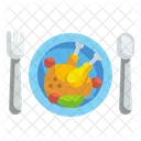 Dinner Food Roast Icon