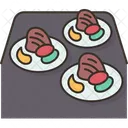 Dinner Table Food Icon