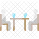 Dinner Couple Date Icon