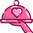 Dinner Valentine Celebration Icon