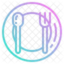 Dish Plate Spoon Icon