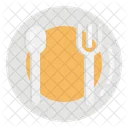 Dish Plate Spoon Icon