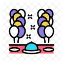 Dinner Party Balloon Icon