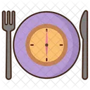 Dinner Meal Plate Icon