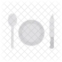 Dinner Lunch Plate Icon