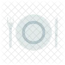 Dinner Plate Plate Dinner Icon