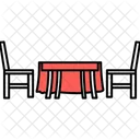 Dinner Table Table Furniture Icon