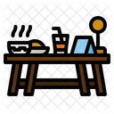 Dinner Table Table Date Icon