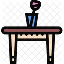 Dinner Table Furniture Icon