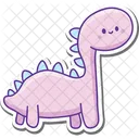 Cute Animal Dinosaur Icon