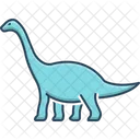 Dinosaur Herbivore Dangerous Icon