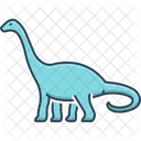 Dinosaur Dangerous Herbivore Icon