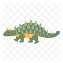 Dinosaur Ankylosaurus  Icon