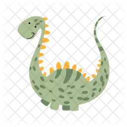 Dinosaur Diplodocus  Icon