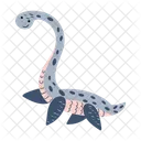 Dinosaur Elasmosaurus Elasmosaurus Dragon Icon