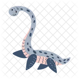 Dinosaur Elasmosaurus  Icon