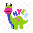 Dinosaur Emoji Dinosaur Face Ancient Animal アイコン
