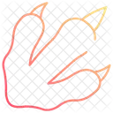 Dinosaur Footprint Dinosaur Footprint Icon