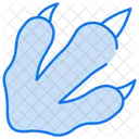 Dinosaur Footprint Dinosaur Footprint Icon