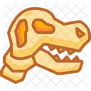 Dinosaur Fossil Art And Design Icon