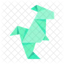 Dinosaur Origami  Icon