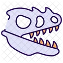Dinosaur skeleton  Icon