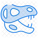 Dinosaur Skeleton Skeleton Dinosaur Icon