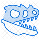 Dinosaur Skeleton Skeleton Dinosaur Icon
