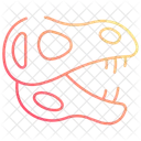 Dinosaur Skeleton Skeleton Dinosaur Icon