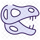 Dinosaur skeleton  Icon