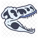 Dino Skull Skeleton Icon