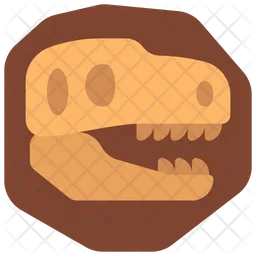 Dinosaur Skull  Icon